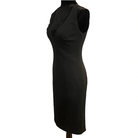 Ralph Lauren Black Label Wool Blend Black Mini Dress size 2 Made in Italy - Picture 8 of 8